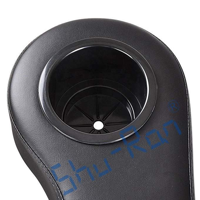 Universal Golf Cart Rear Seat Arm Rest with Cup Drink Holders - Compatible with EZGO, Club Car, Yama
